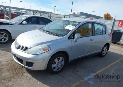 2008 Nissan Versa 1.8S from USA, damaged, VIN 3N1BC13E88L397763